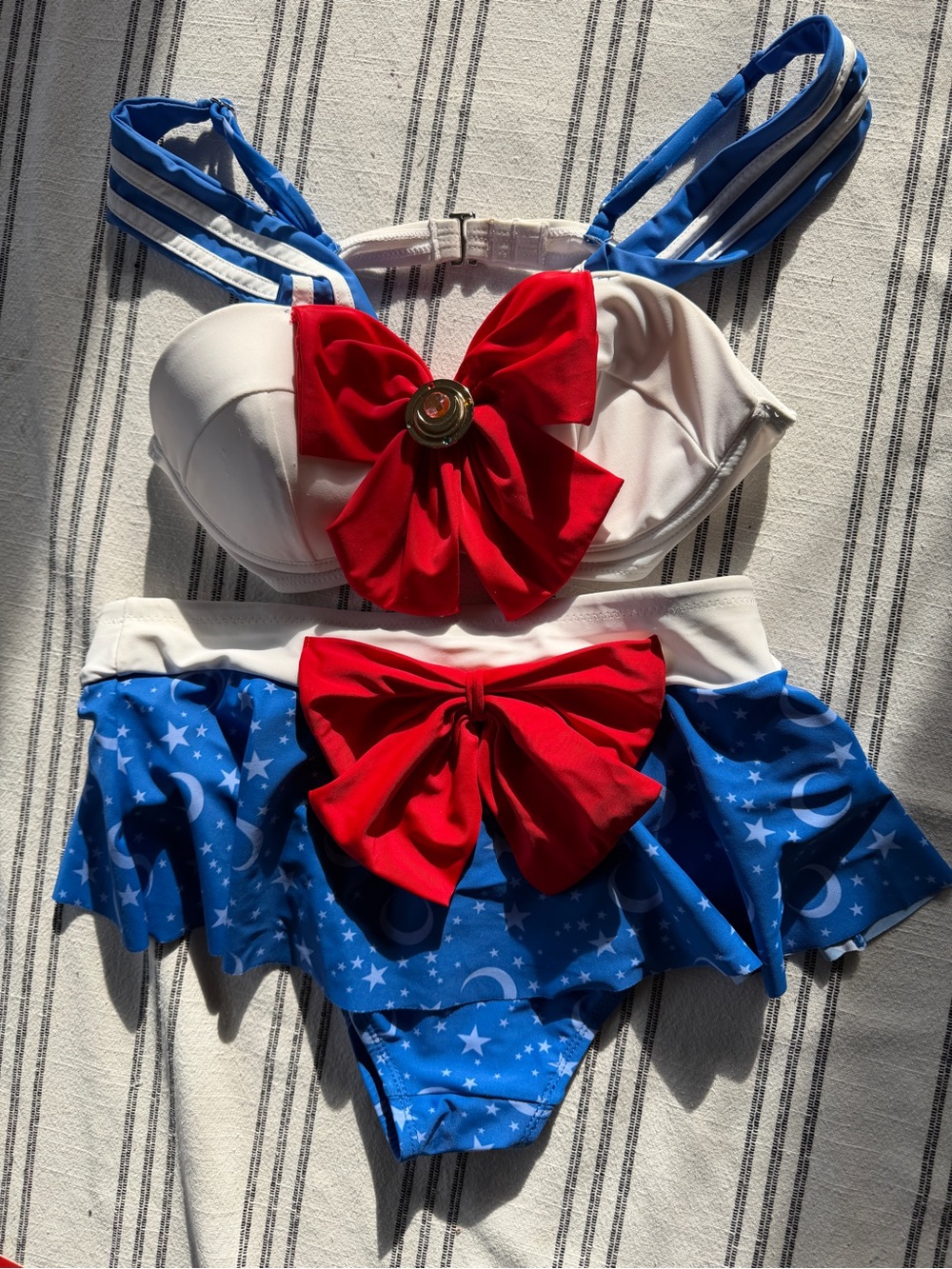 Hot Topic Sailor-Moon Bikini Set-Womens Small